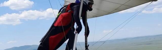 Novopazarac jedini aktivni zmajar u Srbiji (VIDEO)