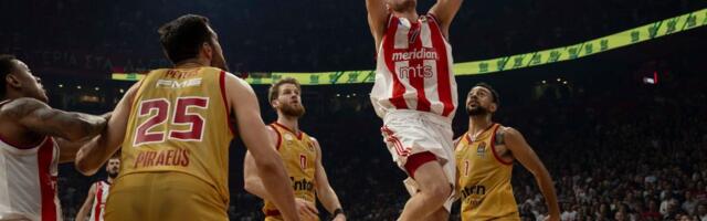 ZVEZDA NA TEŠKOM ISPITU U PIREJU – MOŽE LI JOŠ JEDNOM DA PADNE OLIMPIJAKOS?  Crveno-beli desetkovani, ali puni inata pred duel sa liderom Evrolige