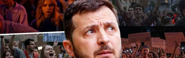 ZELENSKOM SU DANI ODBROJANI? Narod ustao i izašao na ulice, Volodimirova ishitrena odluka izazvala OPŠTI GNEV