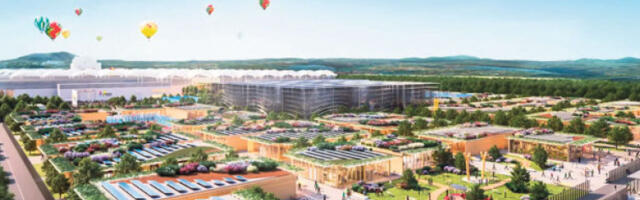 Исто­вре­ме­но се гра­де комплекс и инфраструктура