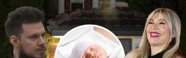 SUZANA ORGANIZOVALA GALA SLAVLJE POVODOM ROĐENJA UNUKE! Ponosni tata dočekuje goste, OVAJ PEVAČ STIGAO PRVI! (GALERIJA, VIDEO)