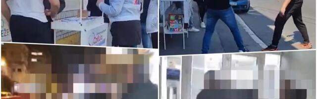 BLOKADER VREĐAO I PRETIO AKTIVISTIMA SNS, PLJUNUO ŽENU, PA NAPAO MLADIĆA! Priznao da ima 10 godina robije i pobegao- brzo uhapšen, određeno mu zadržavanje VIDEO