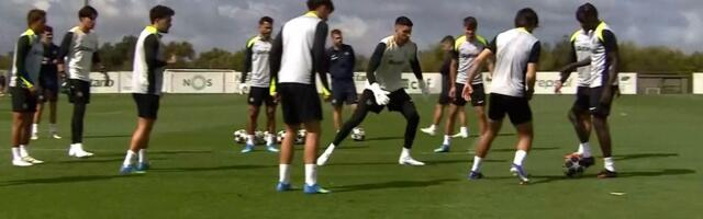 Zavirite na trening Sportinga pred ključni revanš protiv Arsenala u LŠ