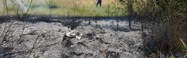 Grom izazvao požar u Pobrđu kod Novog Pazara: vatrogasci sprečili širenje vatre