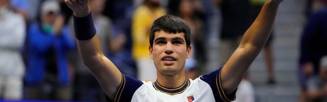 Španski uragan redom ruši rekorde: Karlos Alkaraz - najmlađi četvrtfinalista US opena