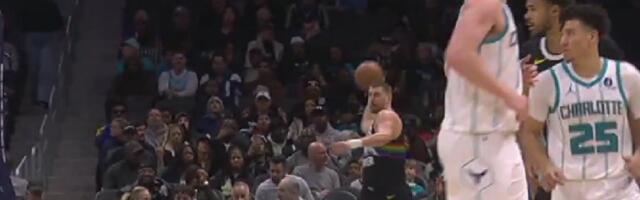 Ovo može samo Nikola Jokić! Pogledajte "tačdaun" dodavanje Srbina preko celog terena