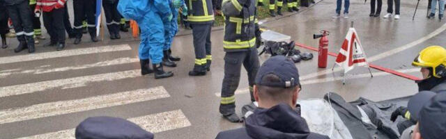 Prvi Nacionalni forum dobrovoljnih vatrogasaca u Požarevcu učestvovali i Leskovčani