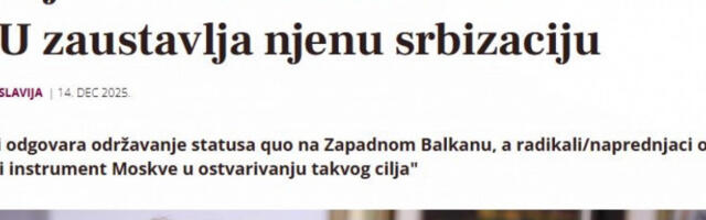 Бисерко: Уласком у ЕУ зауставила би се „србизација“ Црне Горе