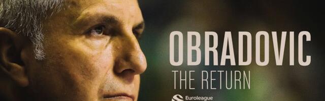 "Obradović, povratak" - priča o čoveku koji pokušava da vrati Partizan na vrh evropske košarke (VIDEO)
