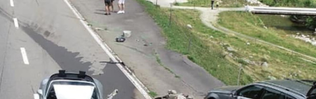 Sudar Mercedesa, Bugatija i Poršea! Zbog štete koja je nastala mogli su samo da se uhvate za glave! (FOTO)