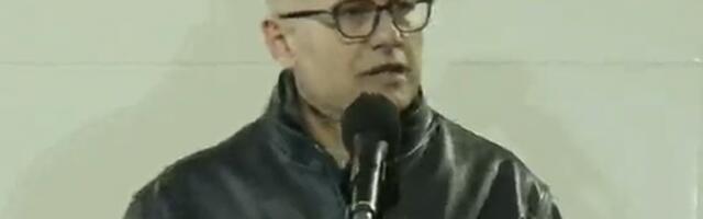 PREDSEDNIK SNS RAZGOVARA SA GRAĐANIMA: Miloš Vučević na tribini u Sečnju