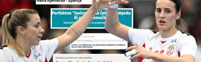 Ovako su Crnogorci videli bruku Srbije na SP u rukometu: Hvale Lavice, ali im je u mislima druga utakmica...