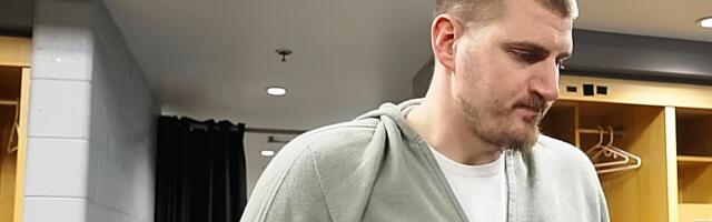 "Baš ću dobro da lažem..." Zna se o čemu Jokić ne voli da priča, neprijatno mu je bilo i ovoga puta
