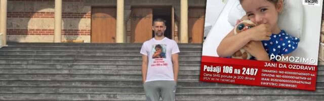 Bravo, ljudino! Doživeo je veliki gubitak, zato se bori za malu Janu: Evo gde je krenuo