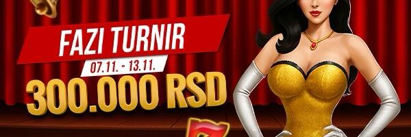 300.000 DINARA U IGRI, SAMO NAJHRABRIJI STIŽU DO VRHA  Vreme je za slot izazov – sedam dana, dvadeset igara i samo četrdeset nagrađenih