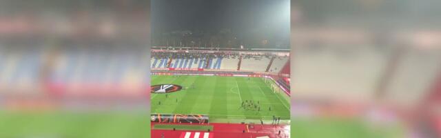 Ovako izgleda Marakana pola sada pred početak utakmice