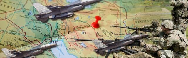 (FOTO) Počinje horor! Stigli avioni SAD, samo što nisu udarili: Sateliti snimili zastrašujuće scene kod Irana