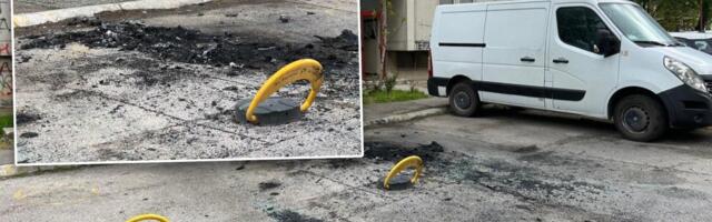 Luksuzni "bmw" odleteo u vazduh, od njega ostao samo garež: Drama u Čačku (VIDEO)