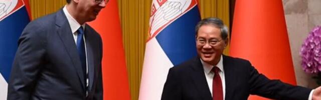 UŽIVO VUČIĆ U KINI: Predsednik Srbije se sastao sa premijerom Li Ćijangom, danas razgovor sa Si Đinpingom (FOTO)