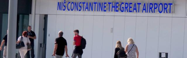 Na niškom aerodromu u maju 14 odsto više putnika nego u isto vreme prošle godine