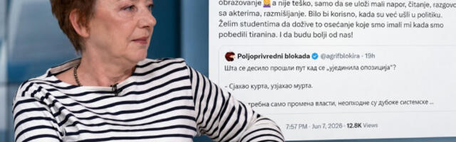 Антонела Риха прозвала студенте са Пољопривредног: Кад сте већ у политици, морате нешто и да прочитате