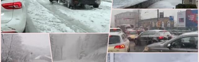 (VIDEO) BALKAN NA UDARU LEDENOG TALASA! Sneg paralisao zemlje regiona: Delovi Hrvatske bez struje, u Crnoj Gori crveni meteoalarm, u BiH urušen krov na školi