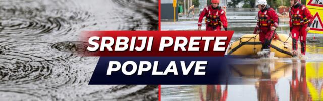 RHMZ POPALIO SVE ALARME, STIGLO JE HITNO UPOZORENJE Ovim delovima Srbije prete poplave, povećava se nivo naše reke (FOTO)