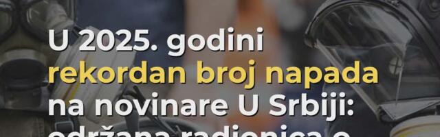 Funkcioneri, političari ili njihovi aktivisti, najviše napadaju novinare