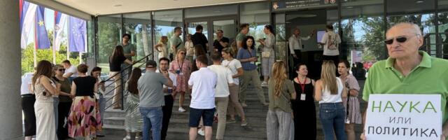 Zaposleni u Institutu BioSens održali štrajk, traže smenu nove v.d. direktorke