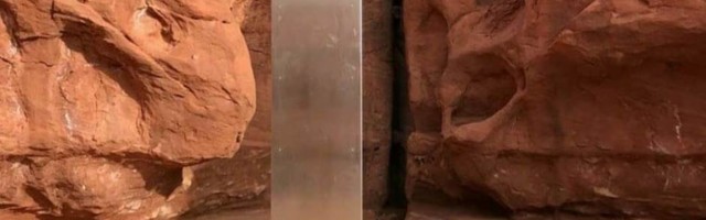 Nestao misteriozni monolit pronađen među stenama u pustinji u Juti