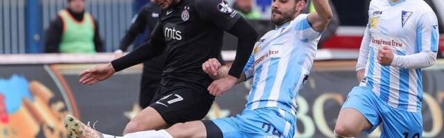 UŽIVO: Partizan - Napredak 0:0, crno-beli bez prave šanse za gol