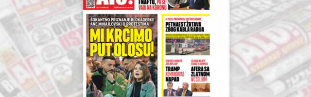 "MI KRČIMO PUT OLOŠU!" Šokantno priznanje blokaderke Ane Mihajlovski
