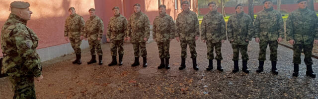 NOVA GENERACIJA VOJNIKA POČINJE SLUŽENJE VOJNOG ROKA Evo šta ih čeka narednih 6 meseci