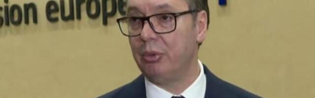 Vučić se obratio iz Brisela: "Pitanje je kada stiže upozorenje za sekundarne sankcije"