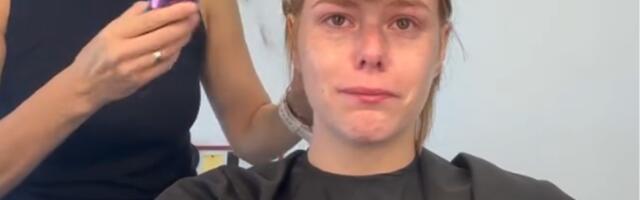 Glumica plakala kao kiša dok su joj šišali kosu: Skratila je na keca