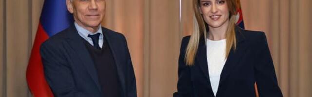 ČUVAMO SEĆANJE NA ZAJEDNIČKU ISTORIJU I STRADANJE U BORBI PROTIV FAŠIZMA: Ministarka Stamenkovski se sastala sa ambasadorom Rusije Bocan-Harčenkom