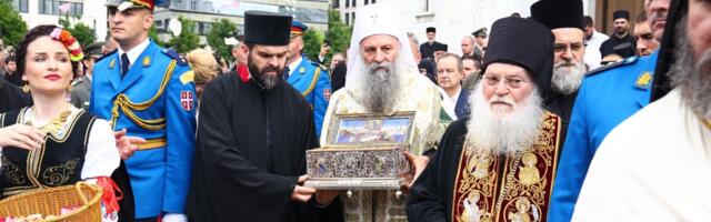 "Nečasne namere nasuprot istini": SPC demantovala da je dolazak Časnog Pojasa bio motivisan materijalnim interesima