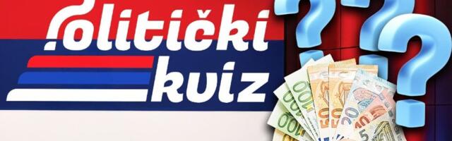 Prijavi se! Počinje nova sezona "Političkog kviza" - Ako želite da uđete u borbu za milionče, ovo obavezno uradite