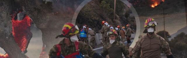 VATRENI PAKAO GUTA GRČKU! Vatrogasci STRADALI u gašenju, MASOVNA evakuacija turista na omiljenim srpskim letovalištima! (FOTO, VIDEO)