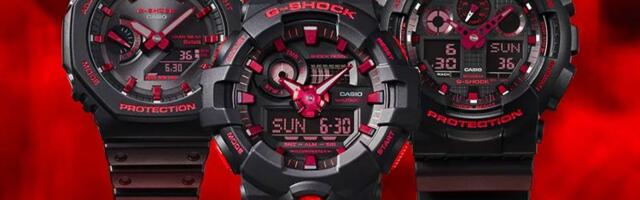 Snaga i strast u novoj  G-SHOCK Ignite Red liniji satova