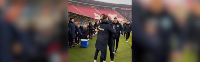 Ovako je izgledao pozdrav Lalatovića i Milojevića na Marakani