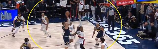 Nikola Jokić umalo postao tragičar Denvera: Pogledajte kako je dva puta promašio da se izbegne produžetak