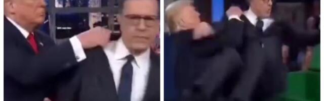 Tramp i AI: Poznati voditelj "završio" u kontejneru (VIDEO)