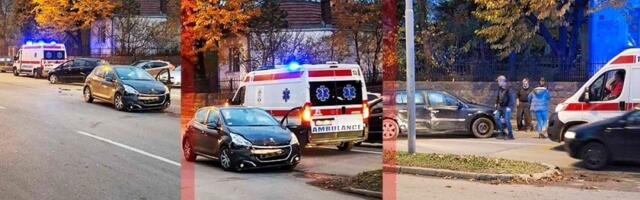 Žestok sudar kod Soko štarka: Hitna pomoć na mestu nesreće