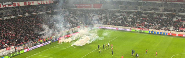HAOS U LILU POSLE ZVEZDINOG MEČA: Navijači gađali fudbalere topovskim udarima! (VIDEO)
