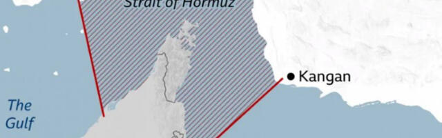 Иран објавио мапу, значајно проширио подручје контроле у ​​Ормуском мореузу