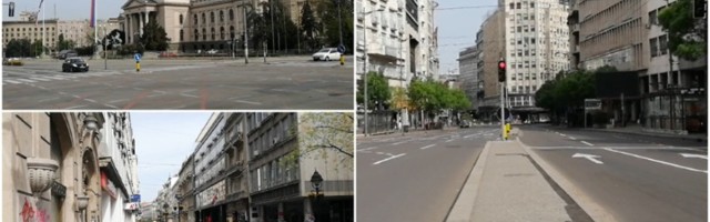 Beogradske ulice puste za Prvi maj (VIDEO)