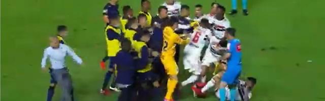 Klasiko Mažestoso u punom sjaju: Umalo tuča, povreda strelca Kaljerija, Sao Paulo za klasu bolji (VIDEO)