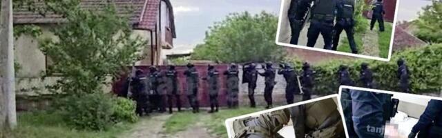 Naoružani specijalci opkolili kuću! Flmska akcija hapšenja u Novom Sadu (VIDEO)