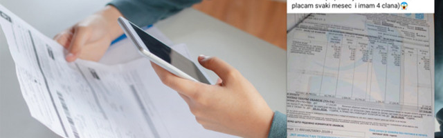 "DA LI JE MOGUĆE?" Dobila račun za Infostan 17.310 dinara!